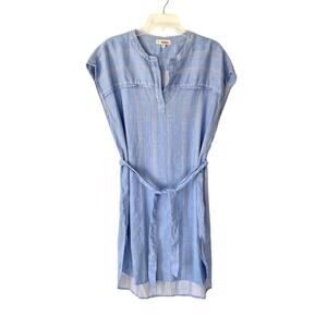 Lemlem Designer Blue Belted Dress size large